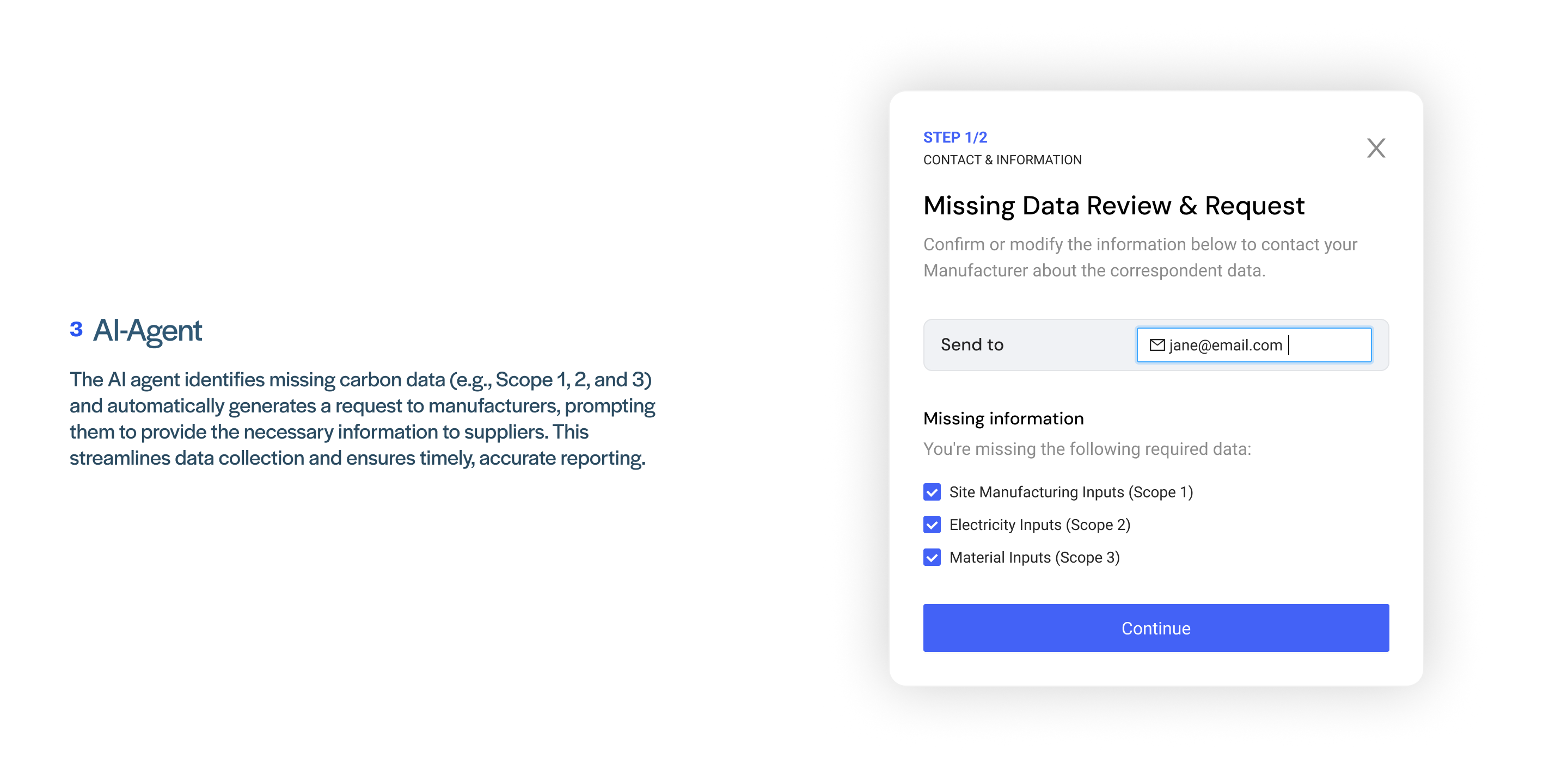 Sluicebox AI agent feature